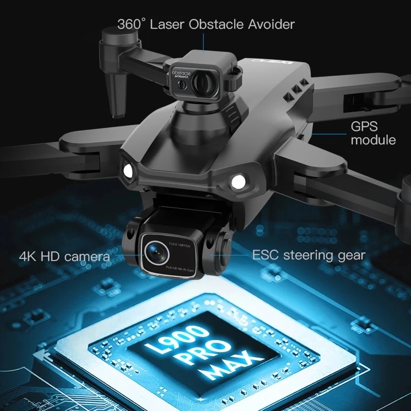 L900 Pro MAX GPS Дрон 4K Профе – обзор и цена Drone Camera 4K