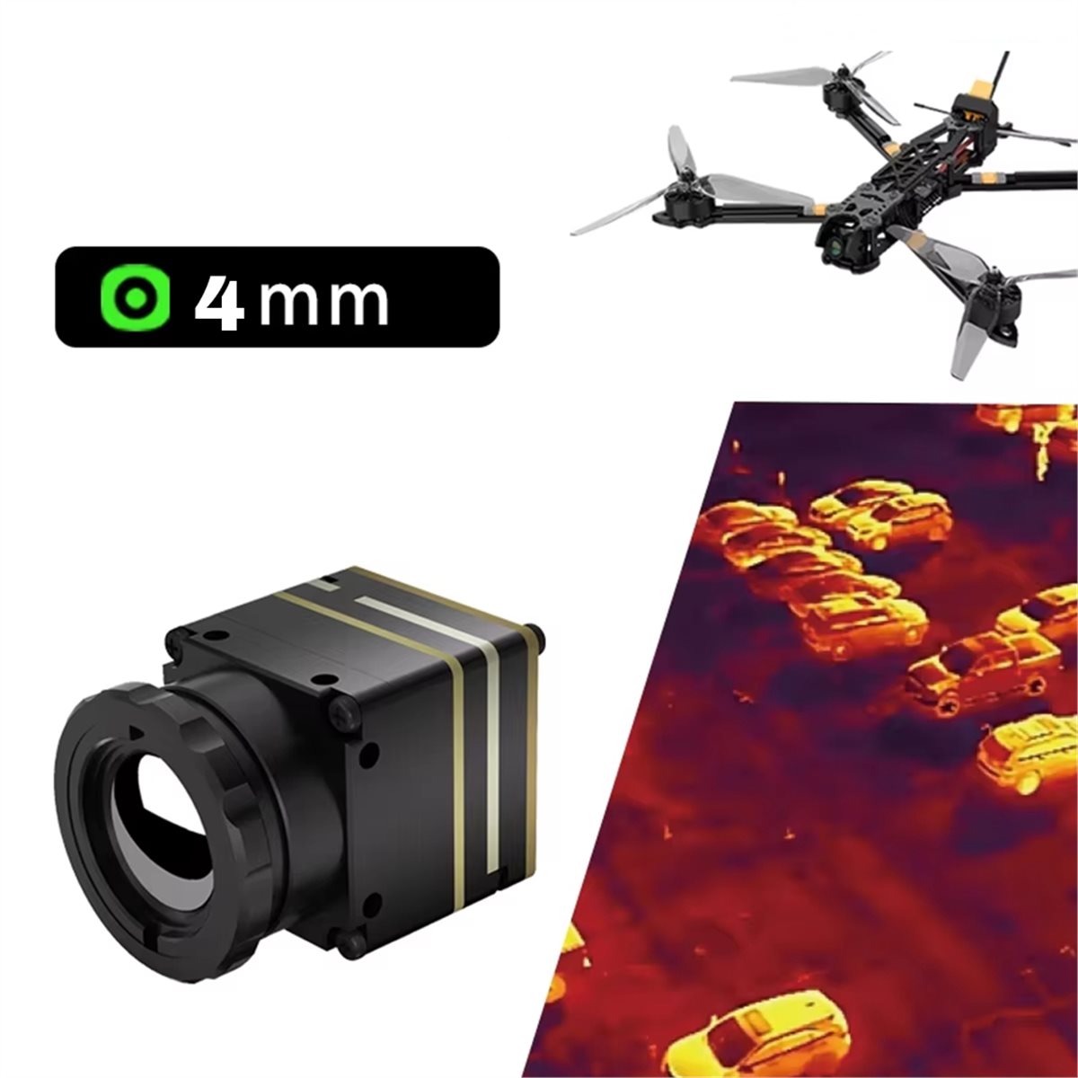 Инфракрасный тепловизионный мо – обзор и цена Drone Camera Thermal