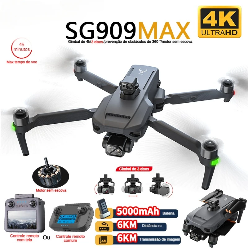 ZLL SG909 SG909MAX Профессиона – обзор и цена Drone Camera 4K